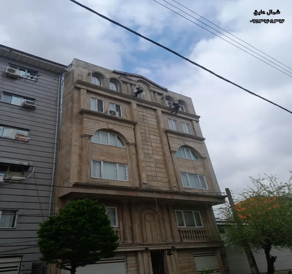 اهمیت پیچ و رولپلاک نمای سرامیکی ساختمان